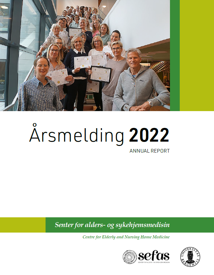 Året som gikk - 2022 | Senter for alders- og sykehjemsmedisin | UiB