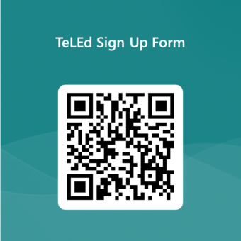 QRCode for TeLEd Sign Up Form