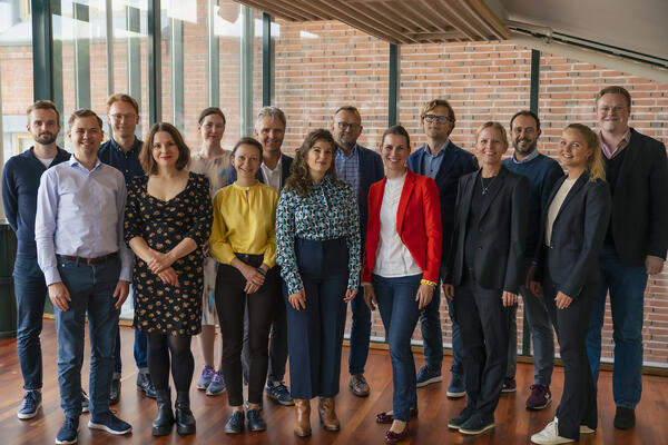 Bilde av medlemmene i forskergruppen for europarett