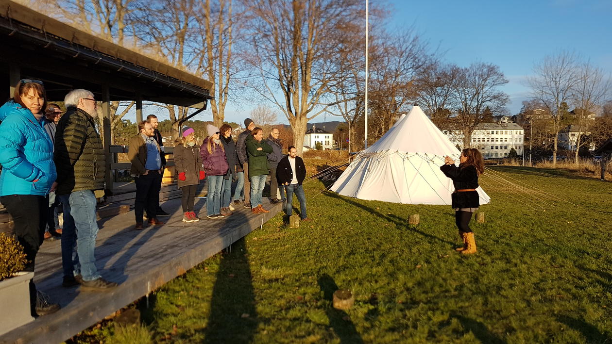 Tour of the Borgund site