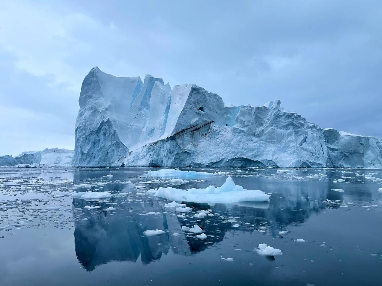 Authentic Greenland picture of iceberg