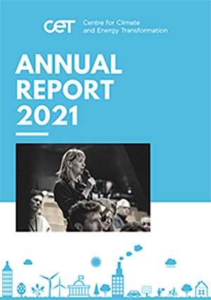 Front page of annual report 2021