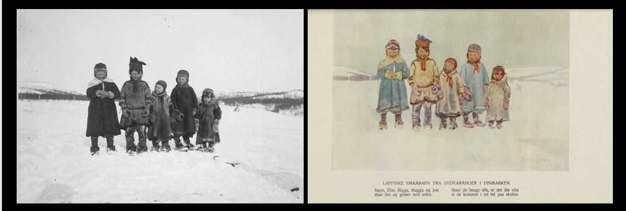 Ellisif Wessels bilete nytta som illustrasjon i eiga barnebok