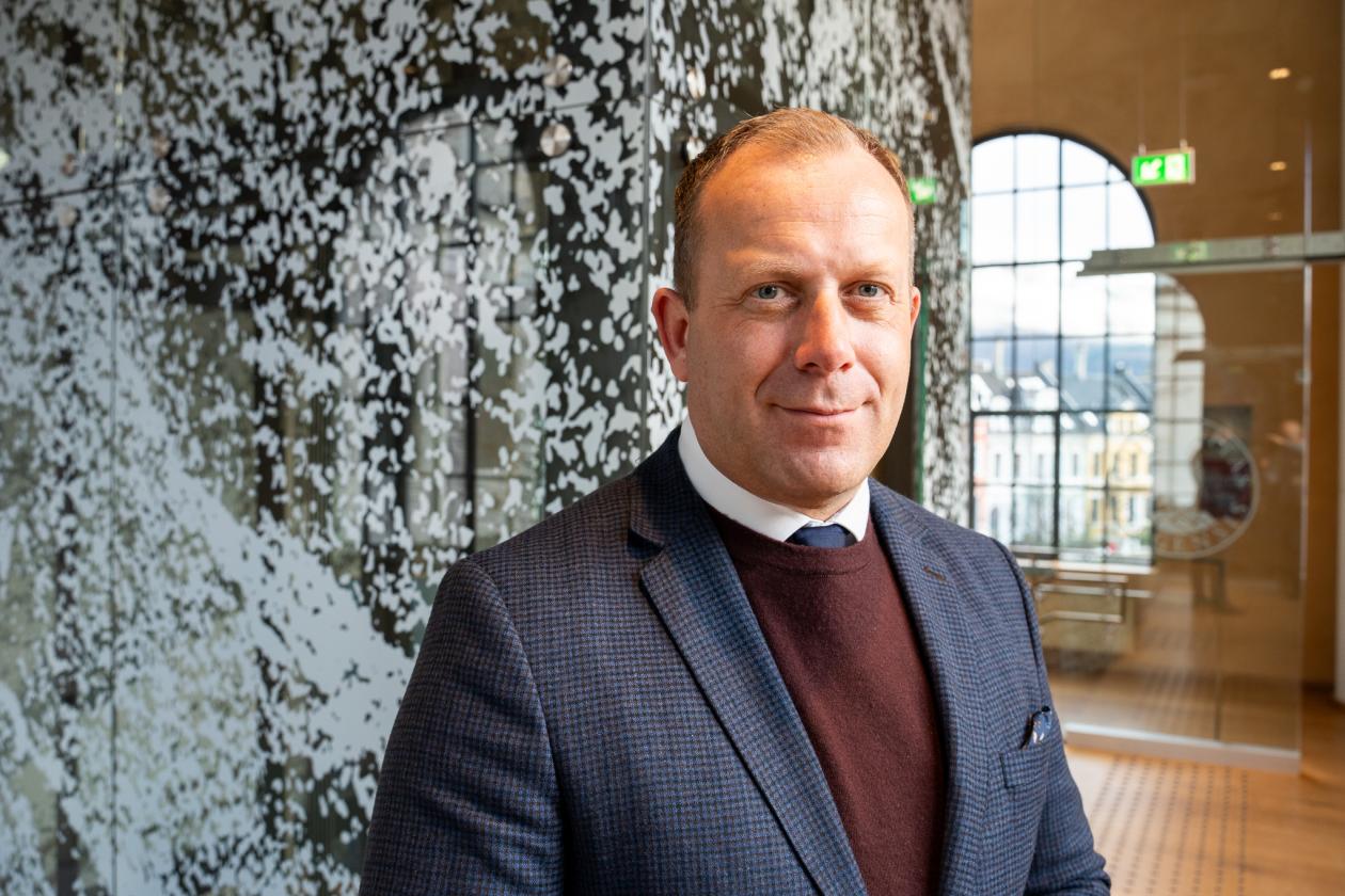 Mads Arild Vedøy, strategisk leder innen fornybar energi i RWE.