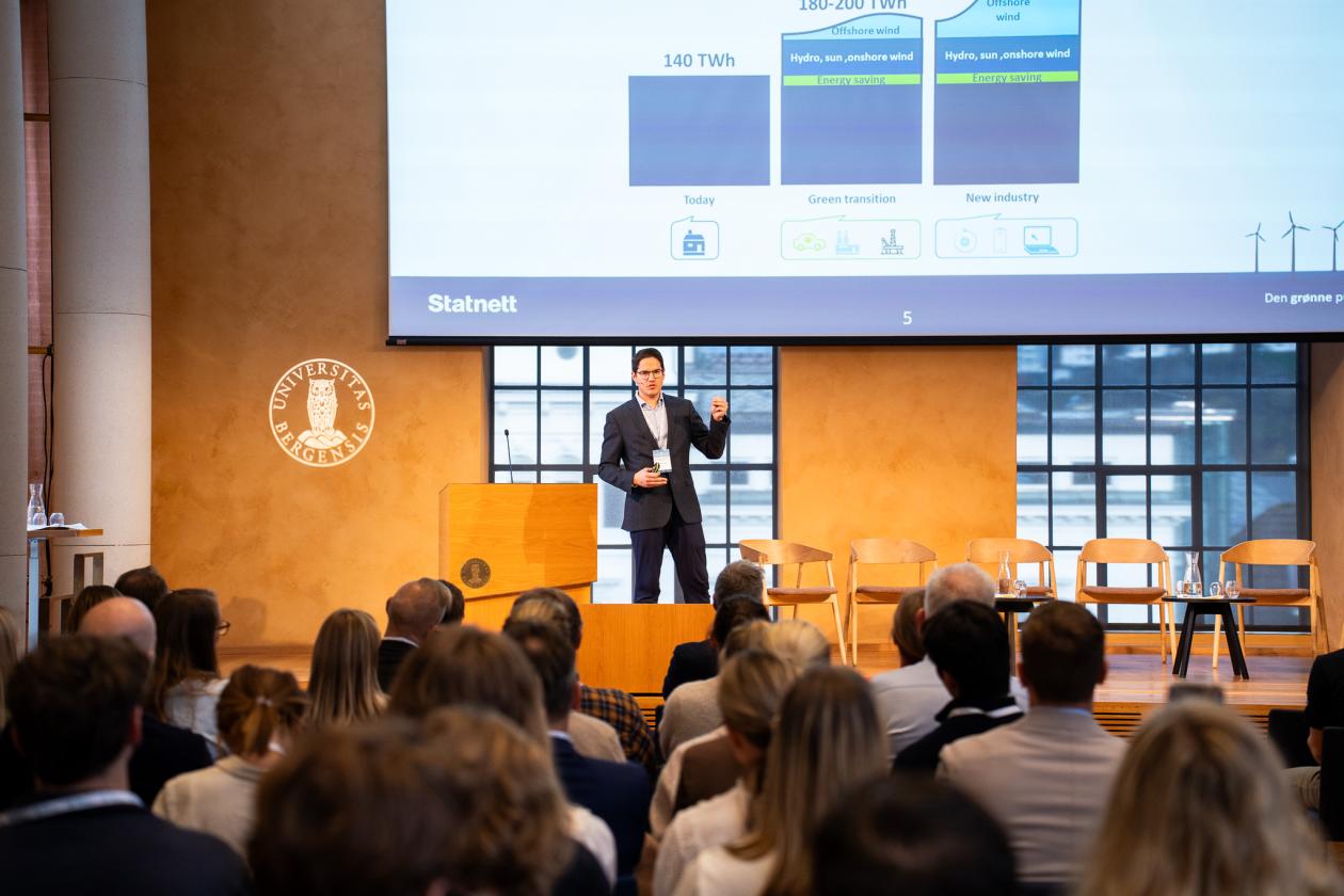 Amund Ljønes, leder for offshoreplanlegging i Statnett.