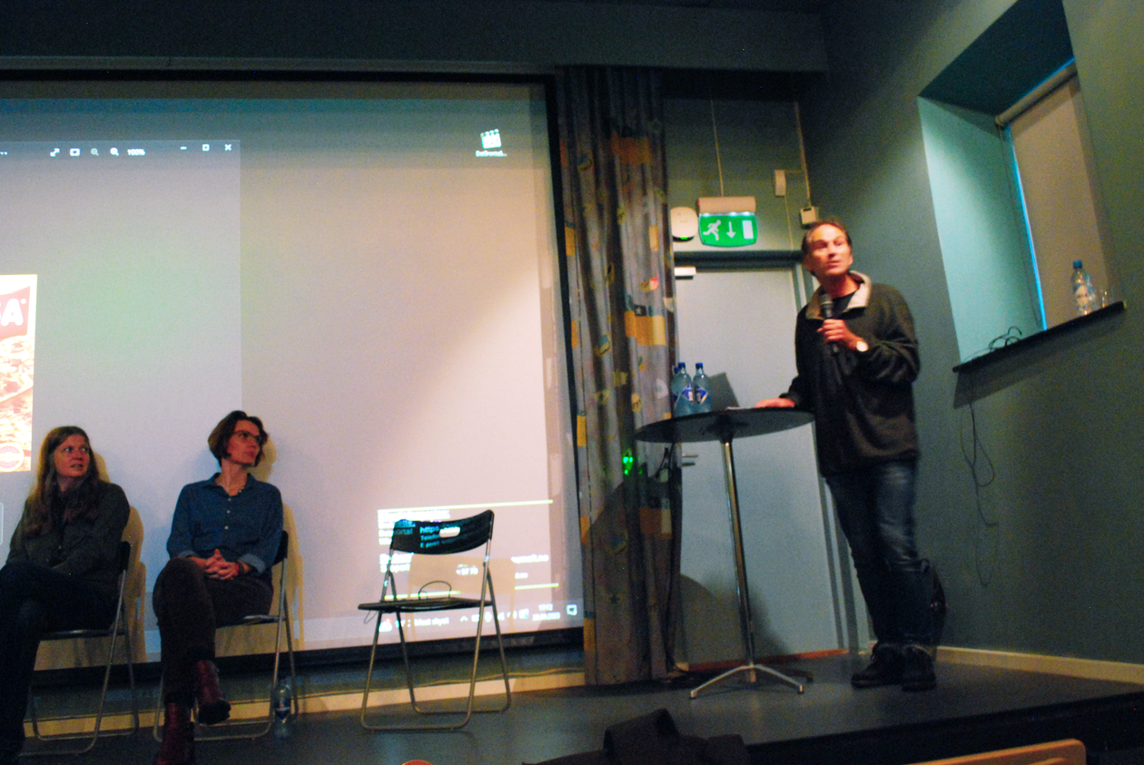 Kulturviter Hans Jakob Ågotnes holder innlegg