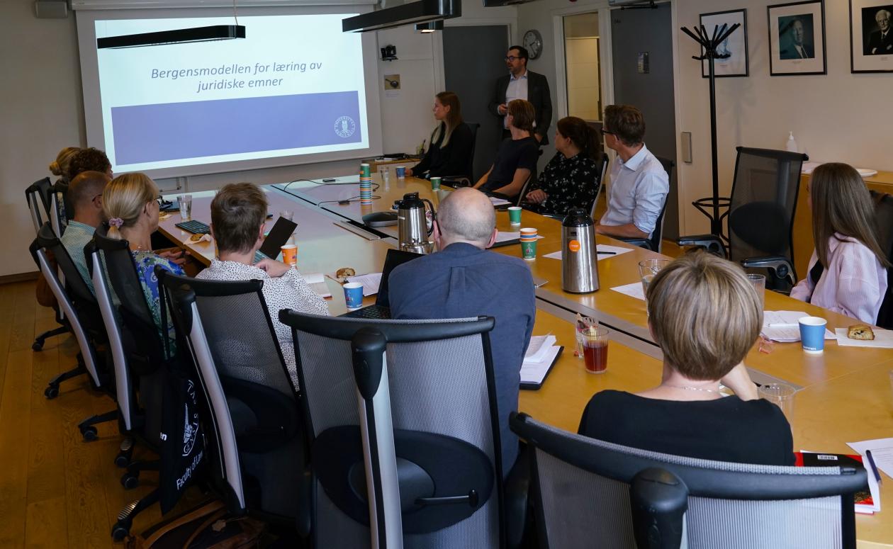 Delegasjon fra København i Bergen