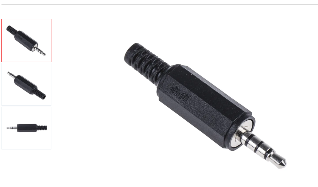 This is a minijack plug. 