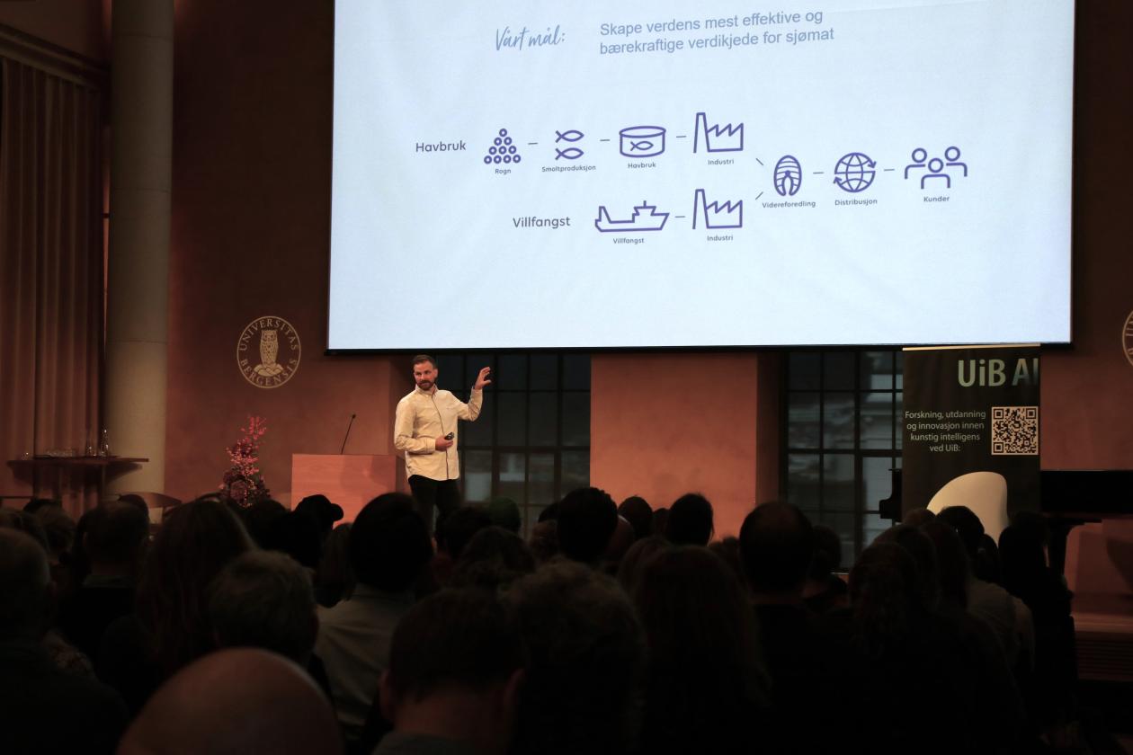 Pål A. Reiersgaard, områdeleder plattform og fagleder teknologi og utvikling i Lerøy Seafood Group.