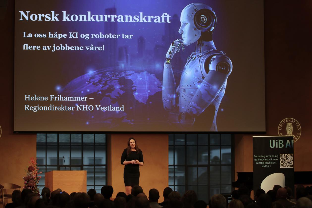 Helene Frihammer, regiondirektør i NHO Vestland.