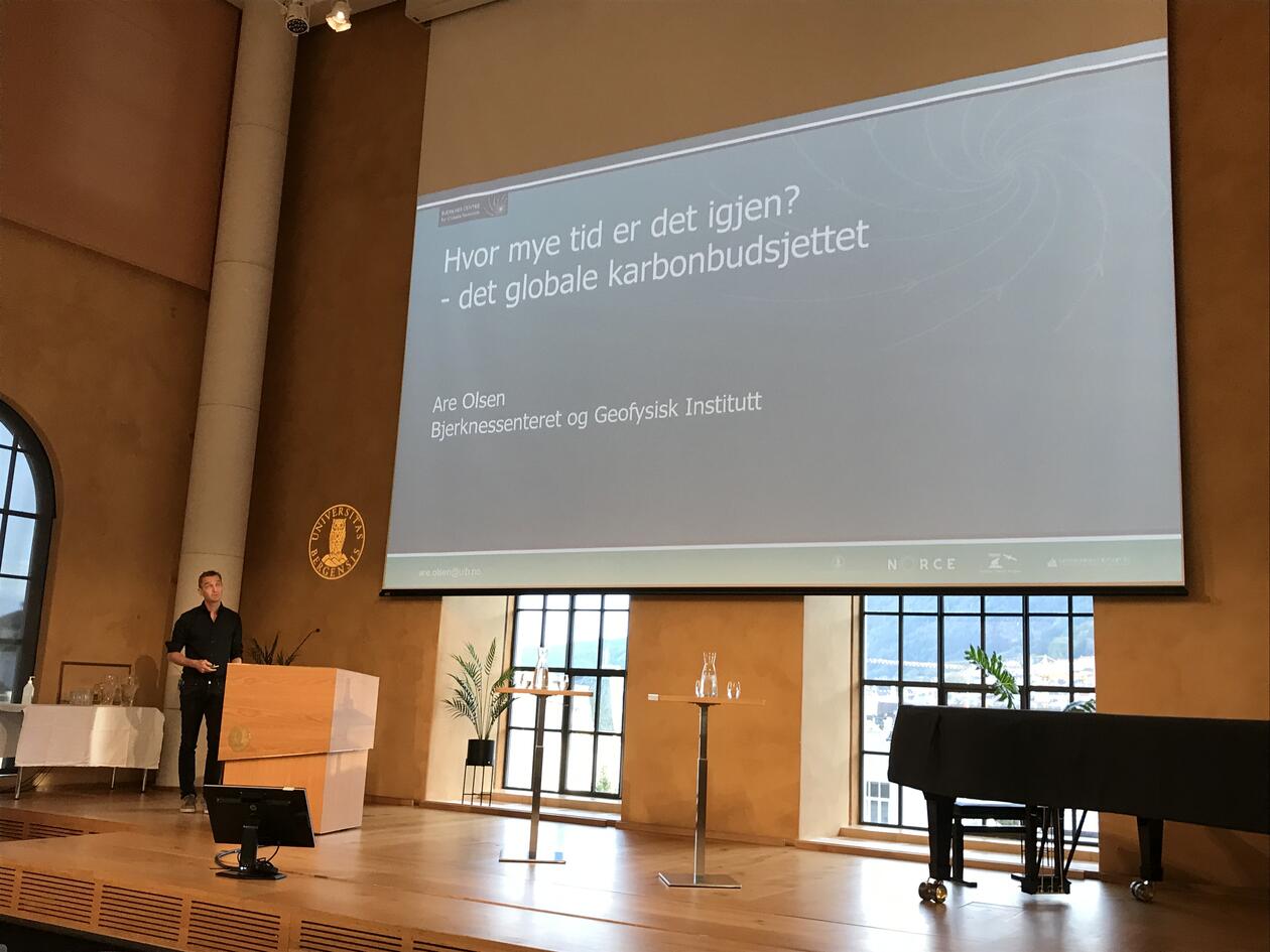 Professor Are Olsen, UiB