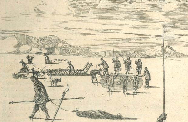 Inuitbefolkning etter Hans Egede, utsnitt