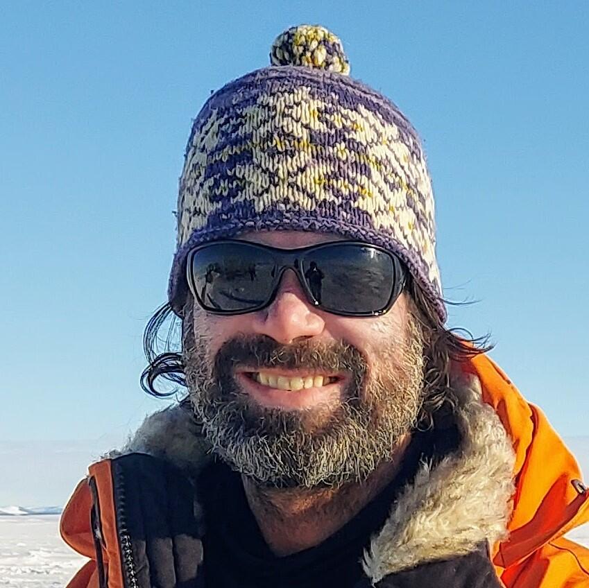 Lars Henrik Smedsrud i Antarktis i 2021.