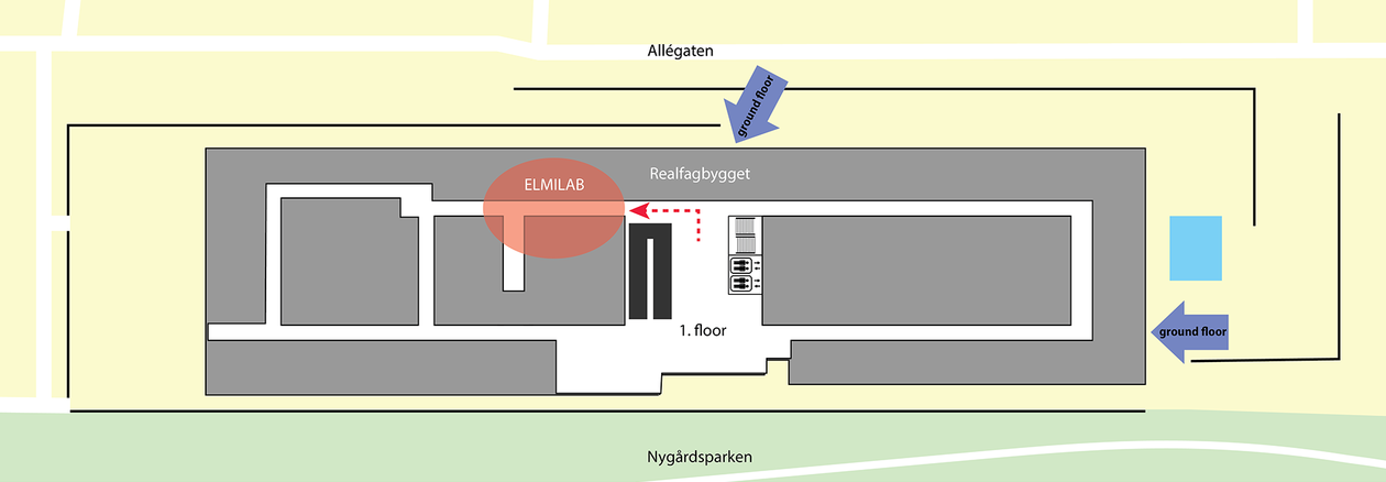 Map of Natural Science Building