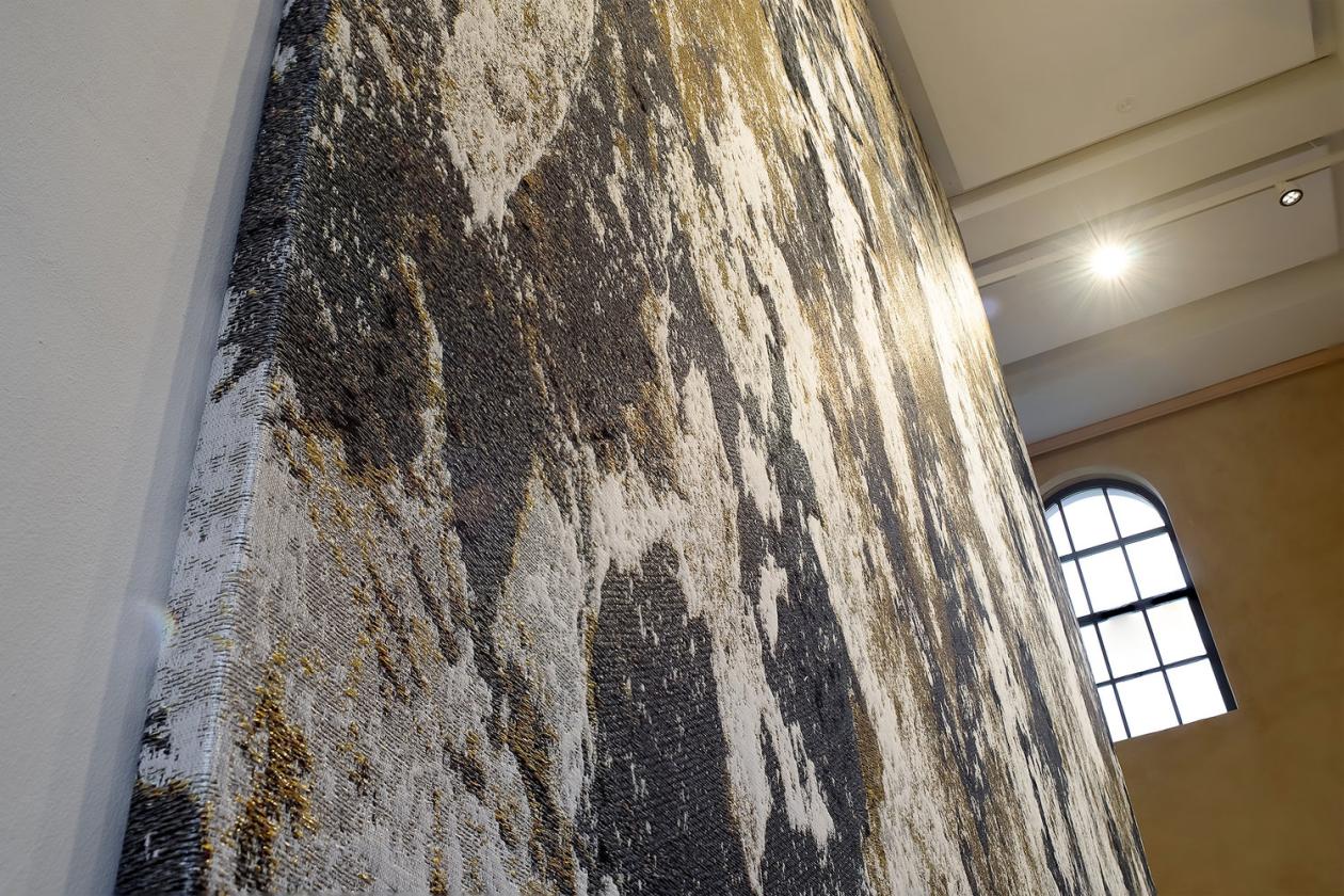 Ornament – kalkspat på mylonittisk gneis – 60°23’45.96”N, 5°18’31.96”Ø 