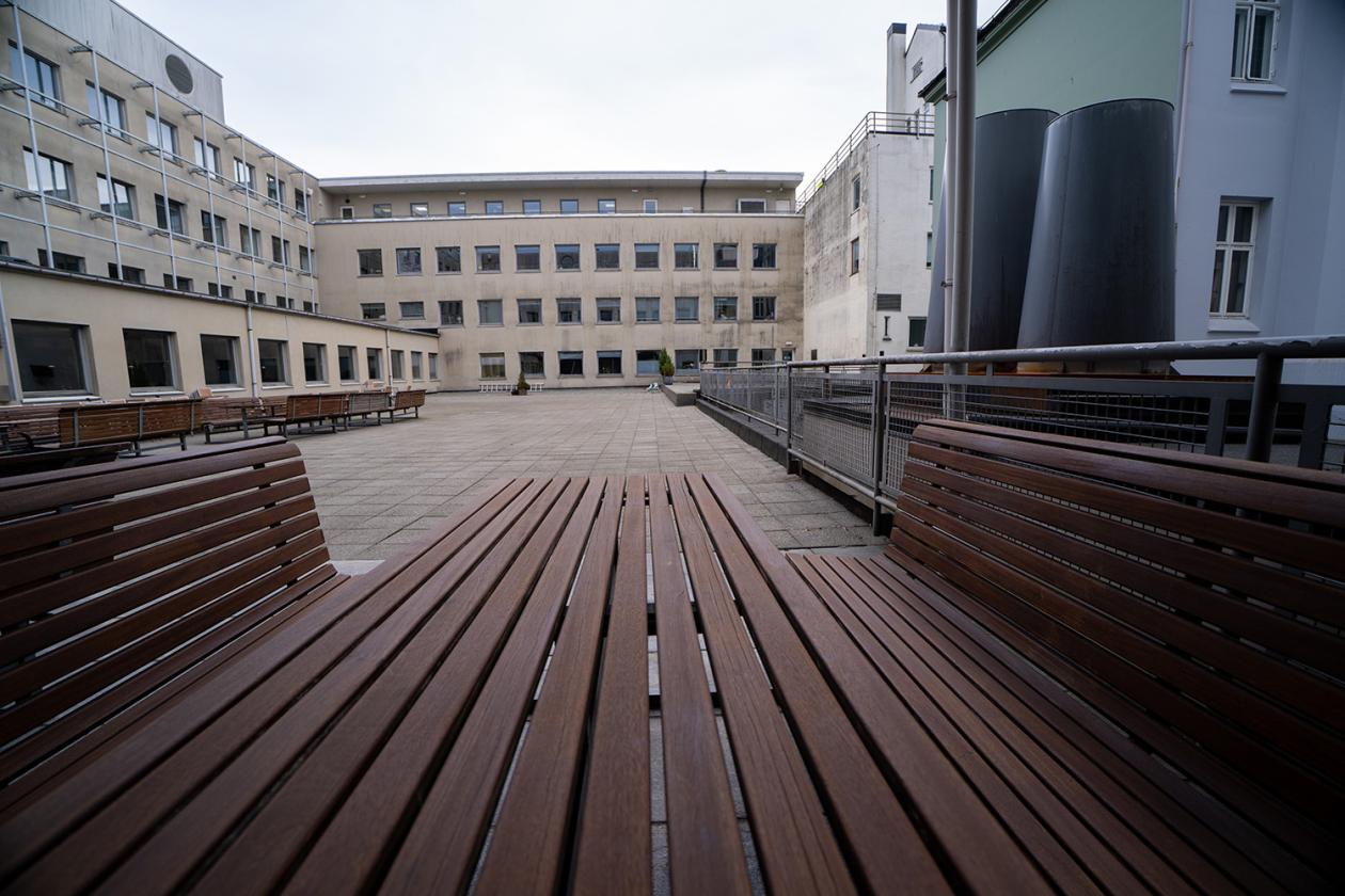 Takterrasse Psykologisk fakultet