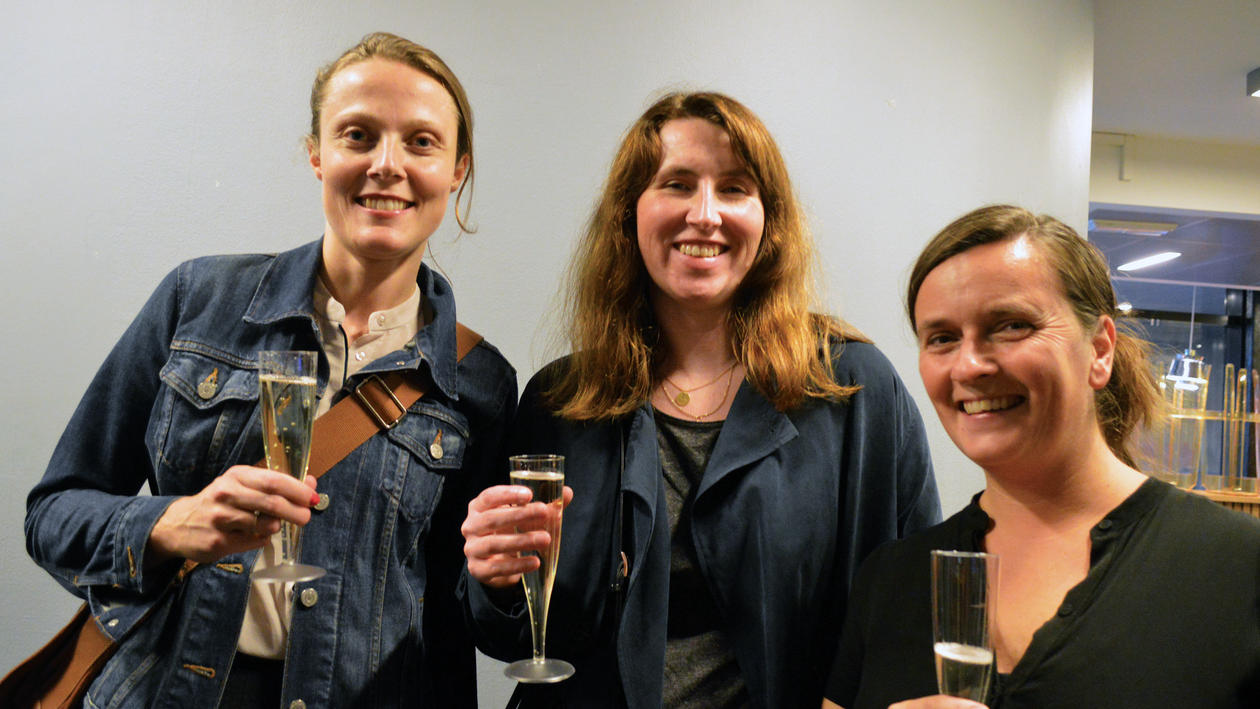 Sigrid, Hanne og Aslaug.