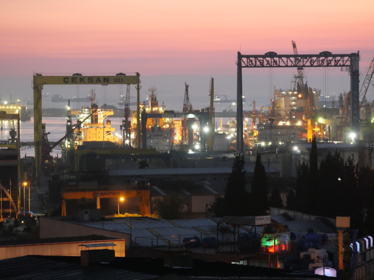 Skipsverft i Istanbul