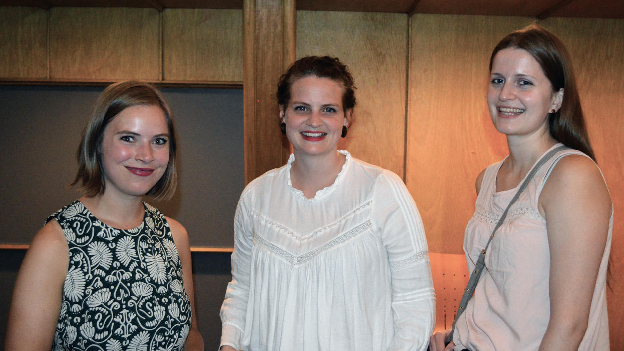 Hanna, Ingvild og Liv Unni.