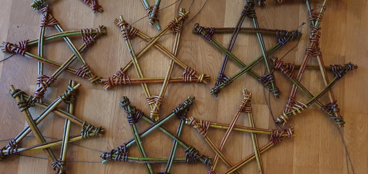 Stjerner laget av pil