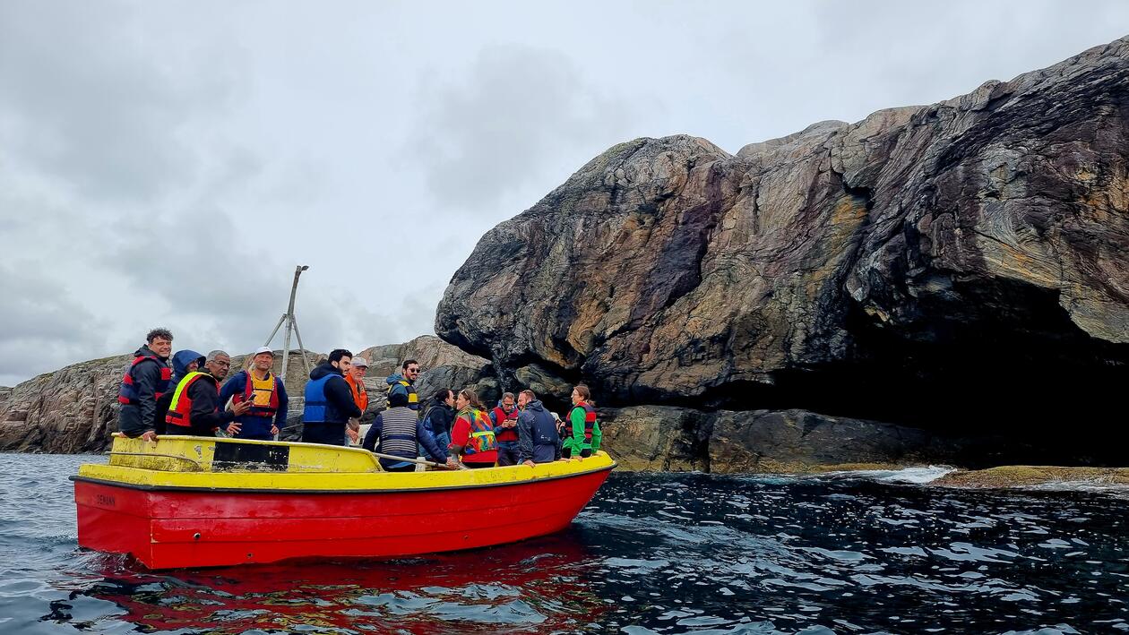 SEAS fellows at sea