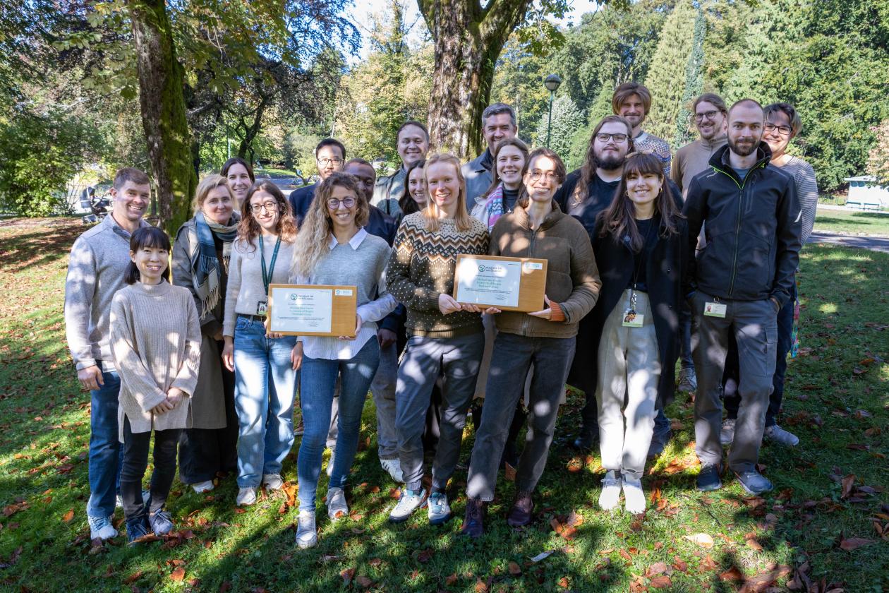 The Burkhardt and Christiaen labs celebrate the certification