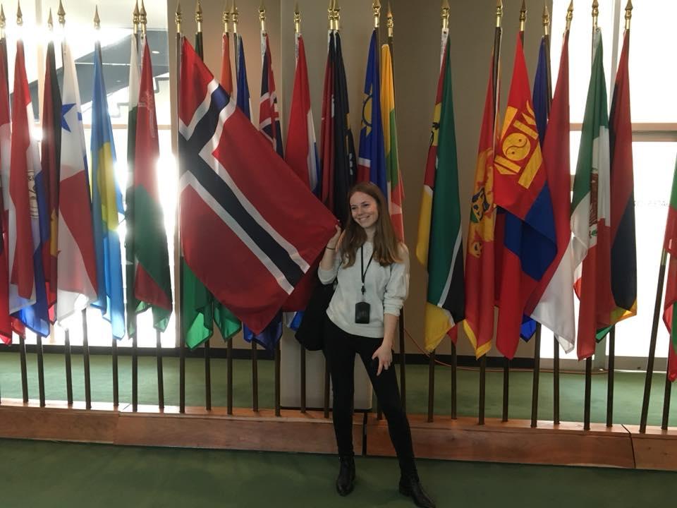 Anja Marie Solheim at UN