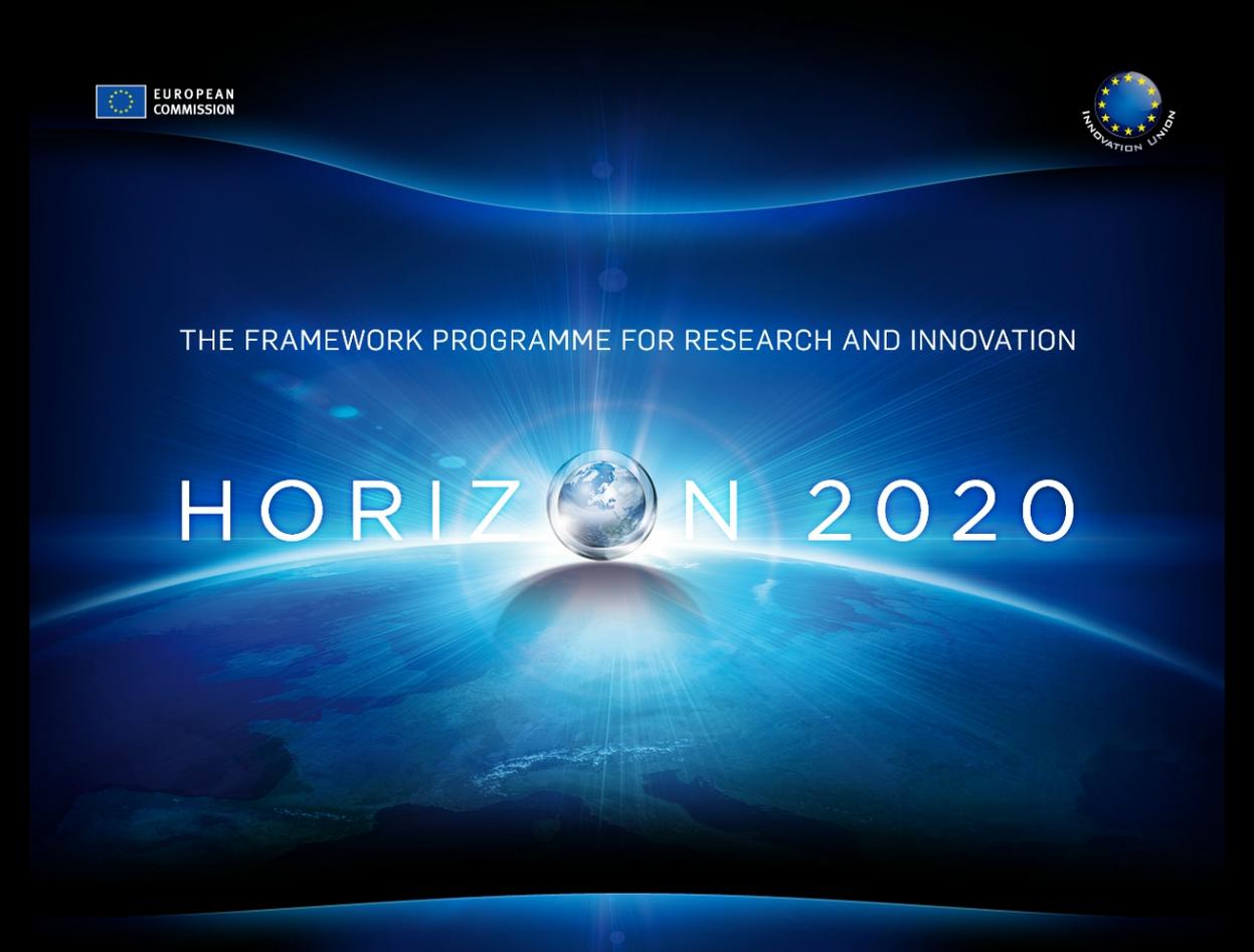Logo of Horizon 2020, the new EU research funding programme