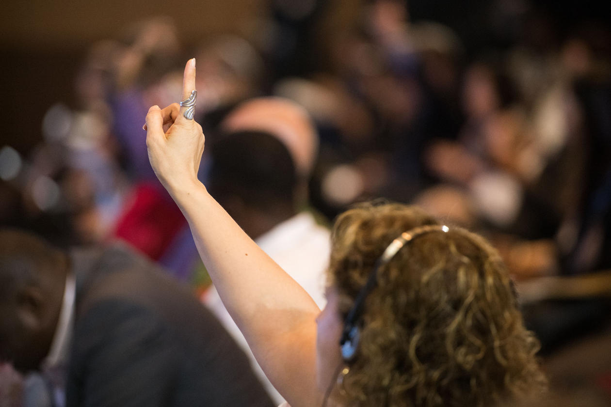 Illustration of the topic presented by Silvio Funtowicz