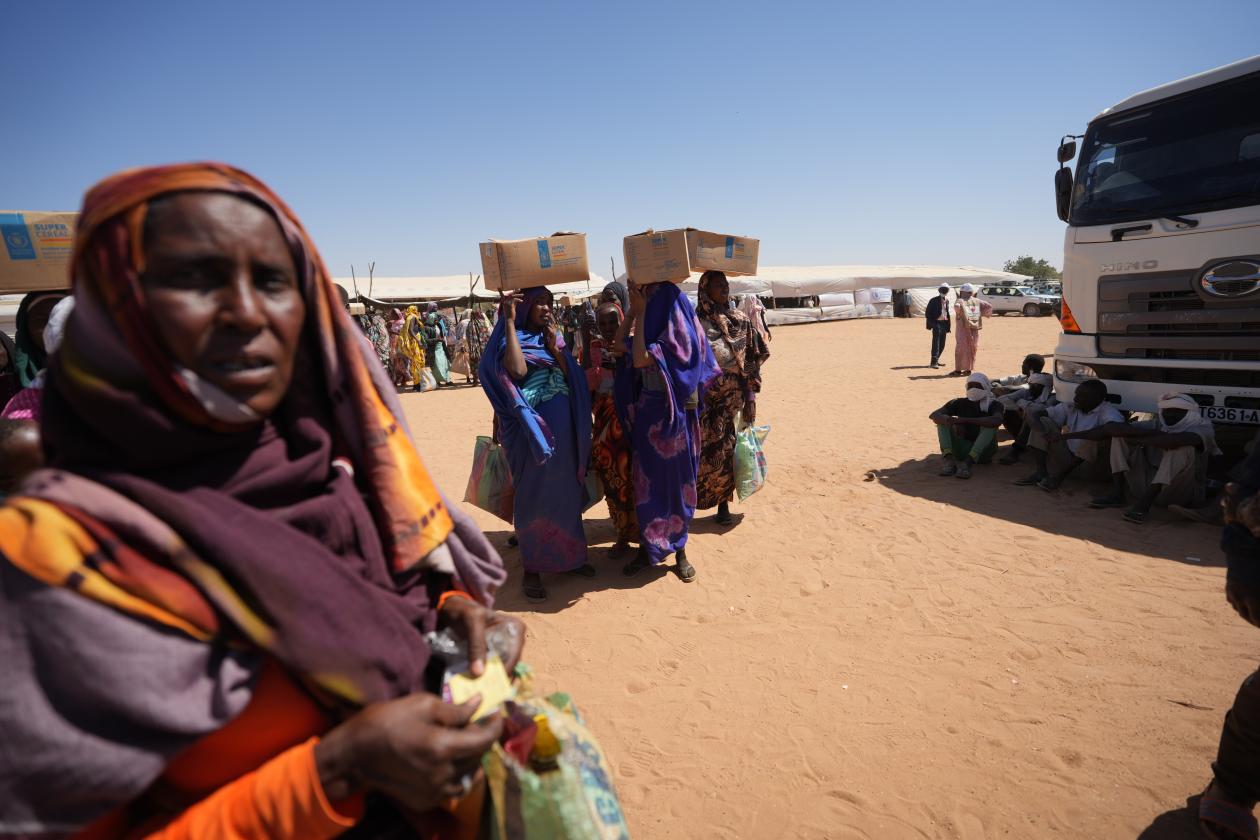Sudanese refugees in Chad