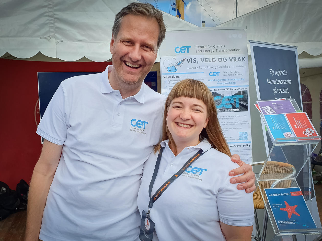 CET stand i Arendal 1