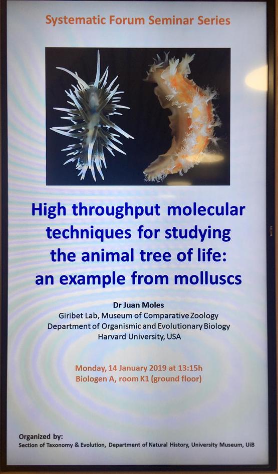 Seminar add by Juan Moles