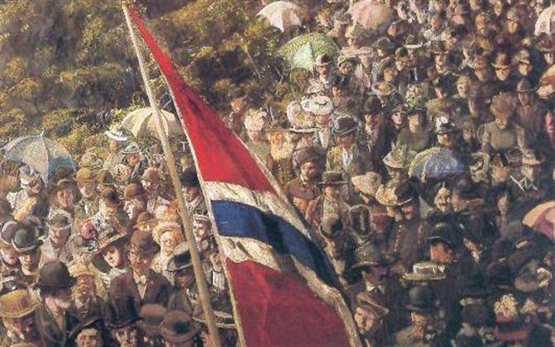 Christian Krohg: "17. mai 1893"