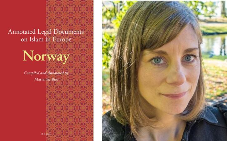 Bilde av bokomslag og forfatter