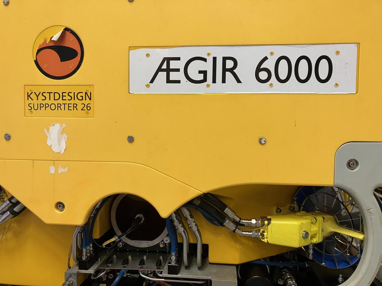 Side view of the ROV Ægir 6000