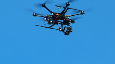 Drone med kamera