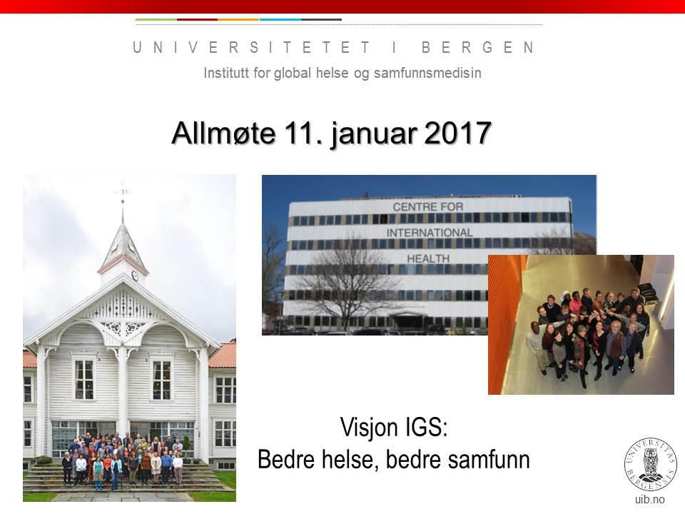 IGS Allmøte jan 2017