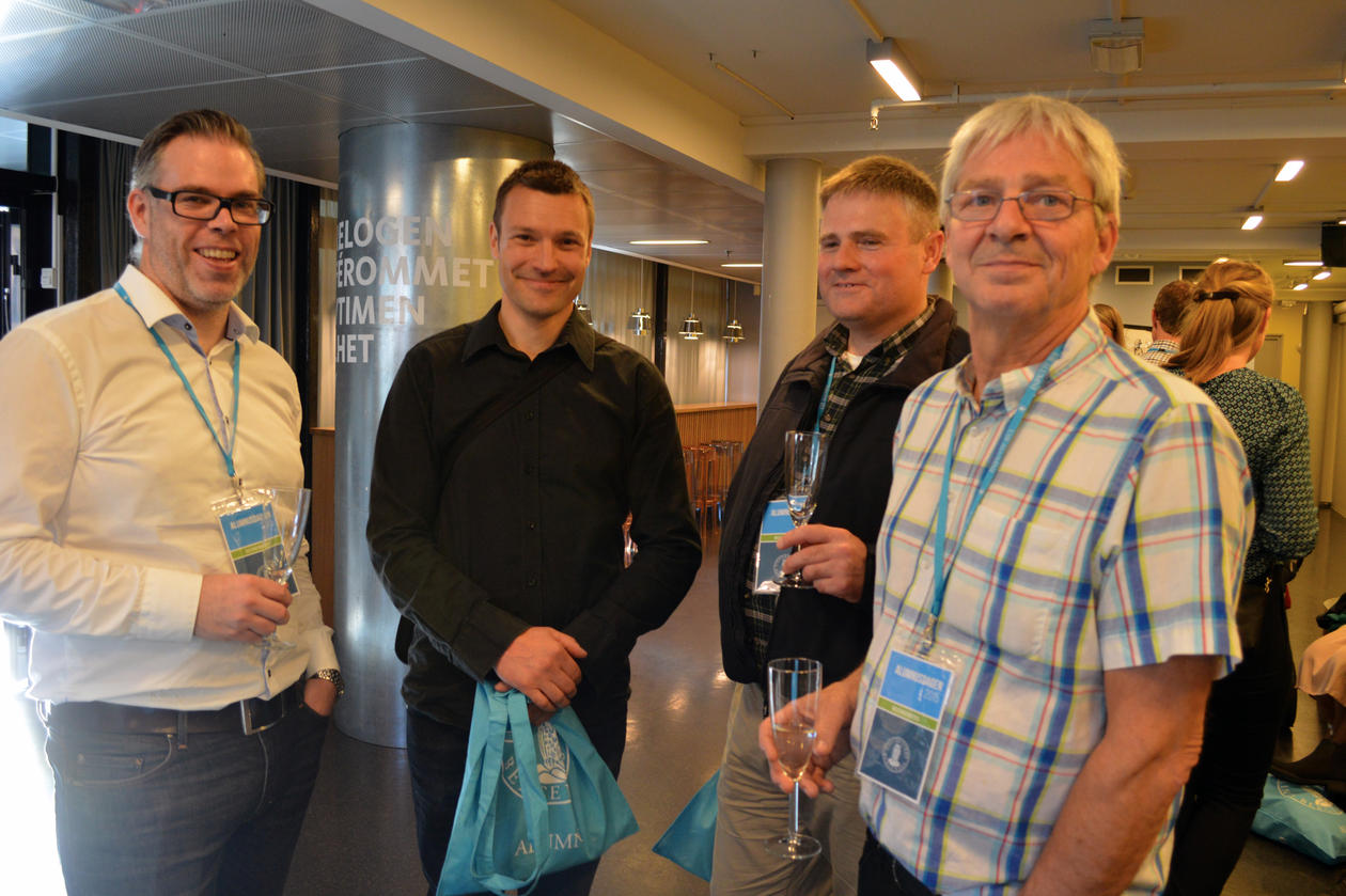 Henrik, Olav, Stig og Peter.