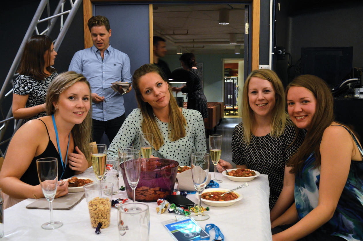 Eivor, Lina, Kathrine og Ingrid.