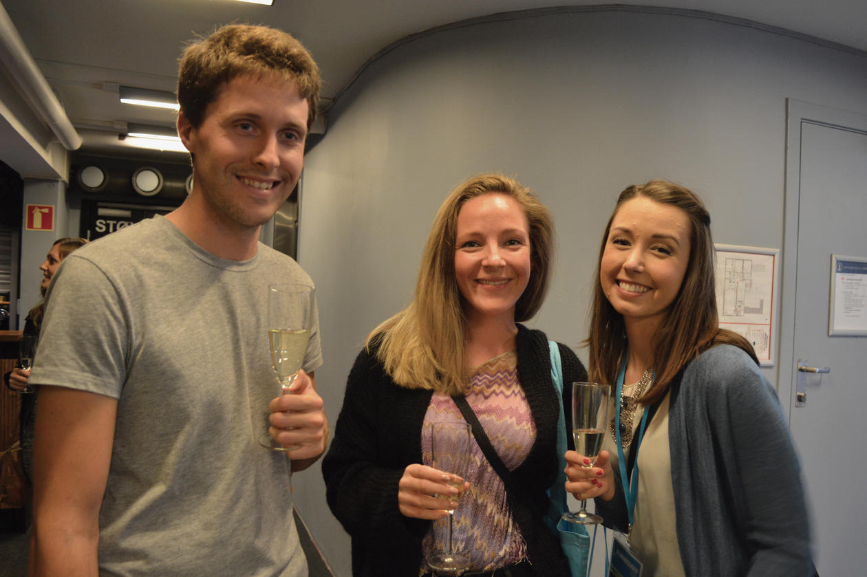 Pål, Eva Marie og Natasa.