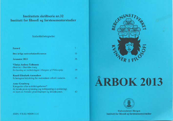 Bilde av omslaget til bnkfs årbok for 2013