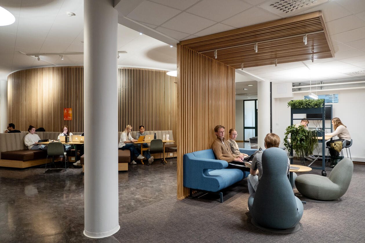 Læringsarealer på Jussbygget