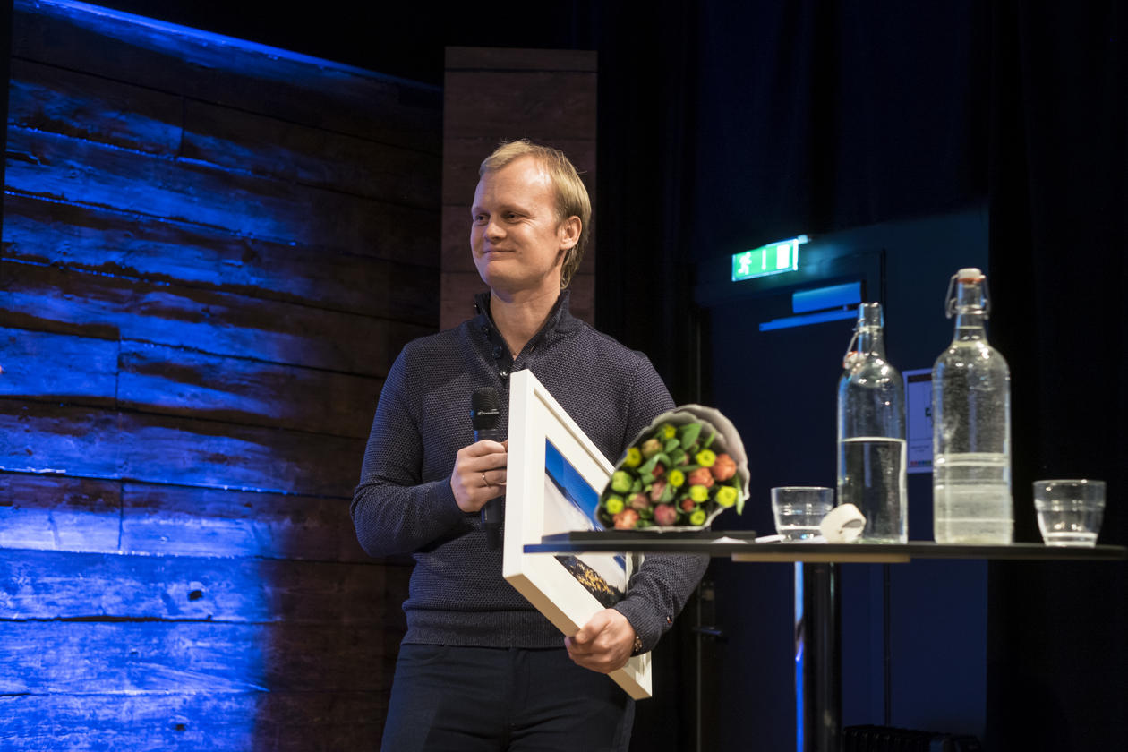 Hans Fredrik Marthinussen, årets debattant 2017