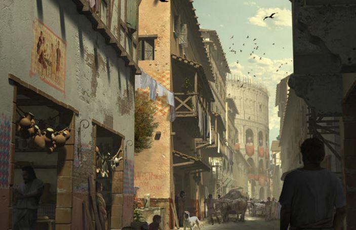 Gatelivet i antikkens Roma