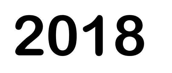 Årstallet 2018
