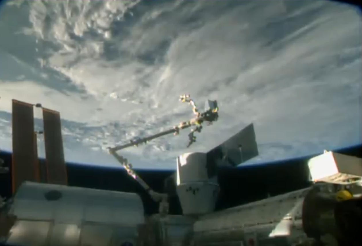 Montering av ASIM på ISS