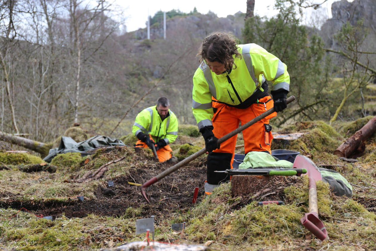 avtorvning på lok 4