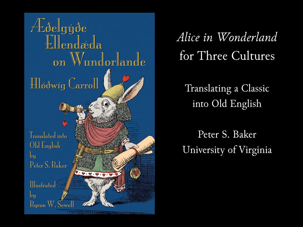 Alice in Wonderland in Old English