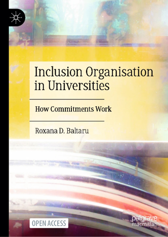 Bokcover for boken "Inclusion organisation in universities"