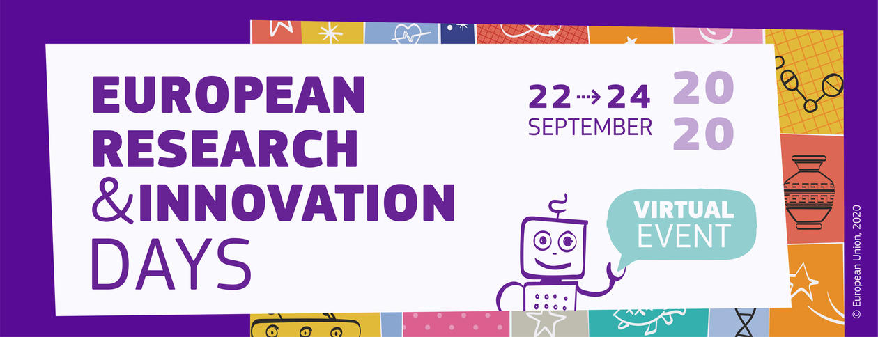 poster for EUs Research and Innovation Days  2020